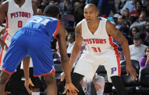 With other veteran free agents brought in to help lead Stan Van Gundy's rebuilding of the Pistons, the mantle of leadership has fallen on Caron Butler's shoulders.